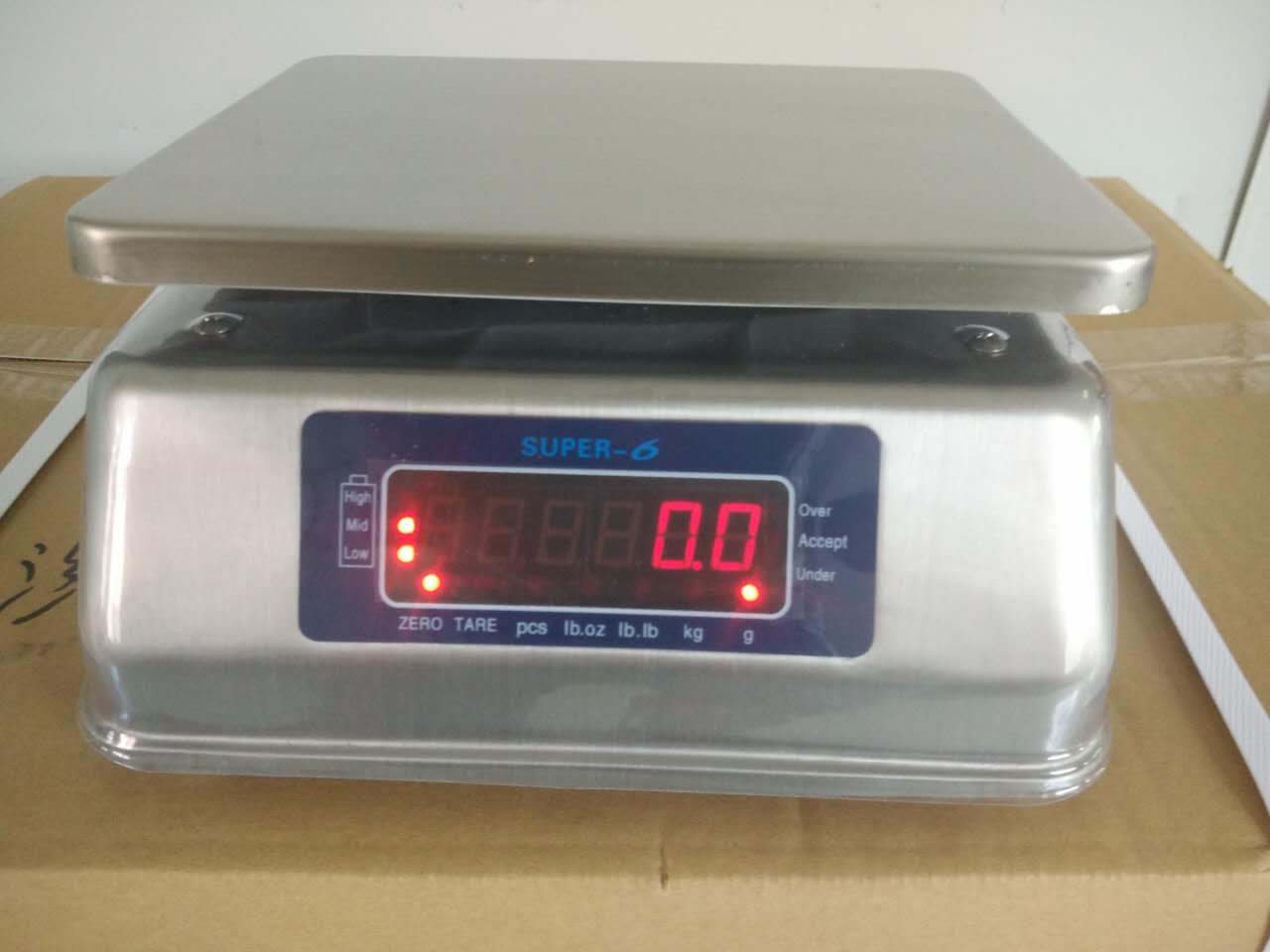 Ss Series Ip68 Stainless Steel Portion Scales